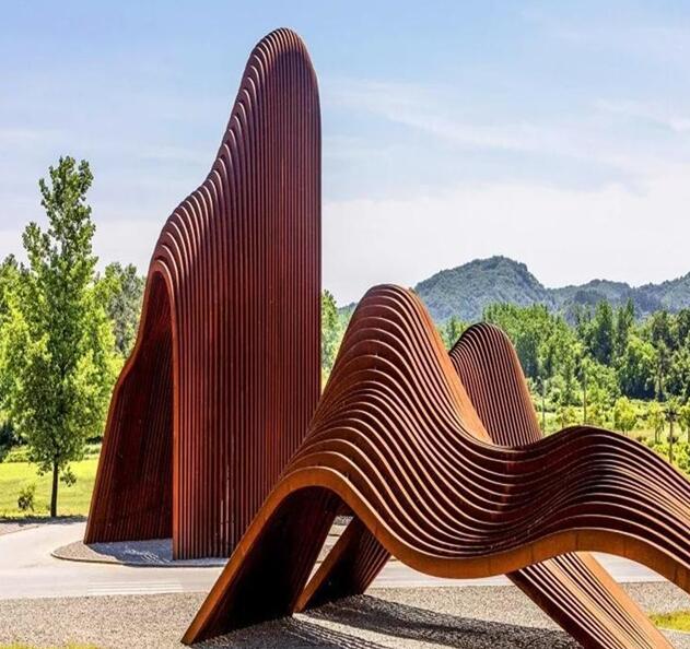 温岭锈钢板造型