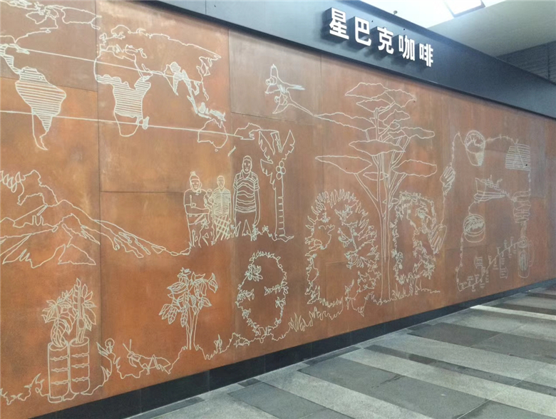 温岭耐候钢幕墙